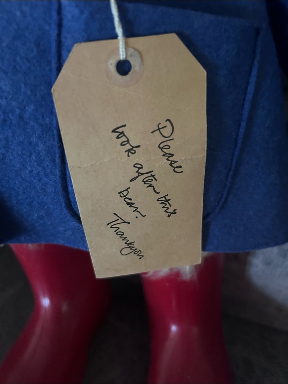Vintage Paddington Bear.  The bear garden Dorchester Yorkshire, England. - Picture 4 of 8